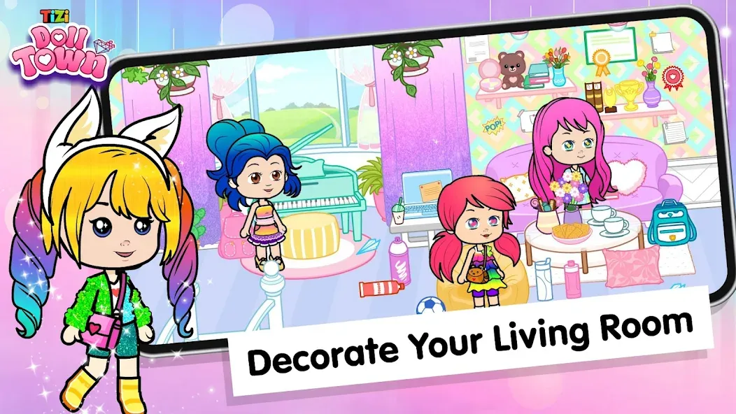 Tizi Town: Doll Dress Up Games — скриншот 4