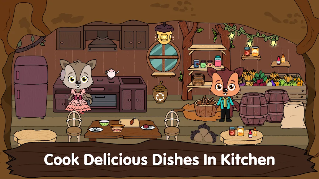 Animal Town - My Squirrel Home — скриншот 5
