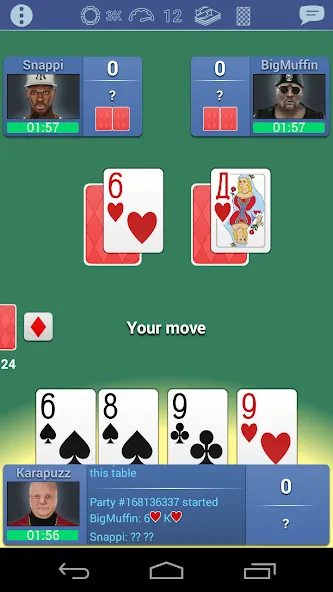 Burkozel card game online — скриншот 4