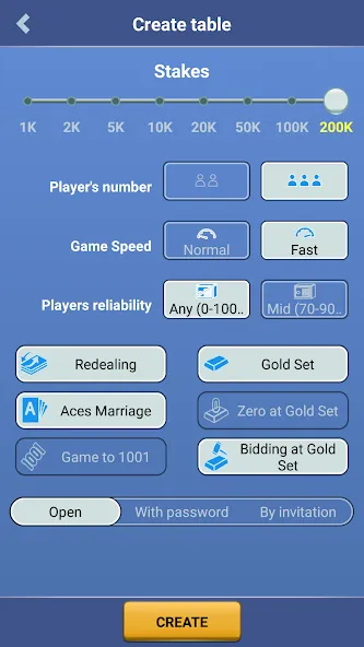 Thousand 1000 Online card game — скриншот 4