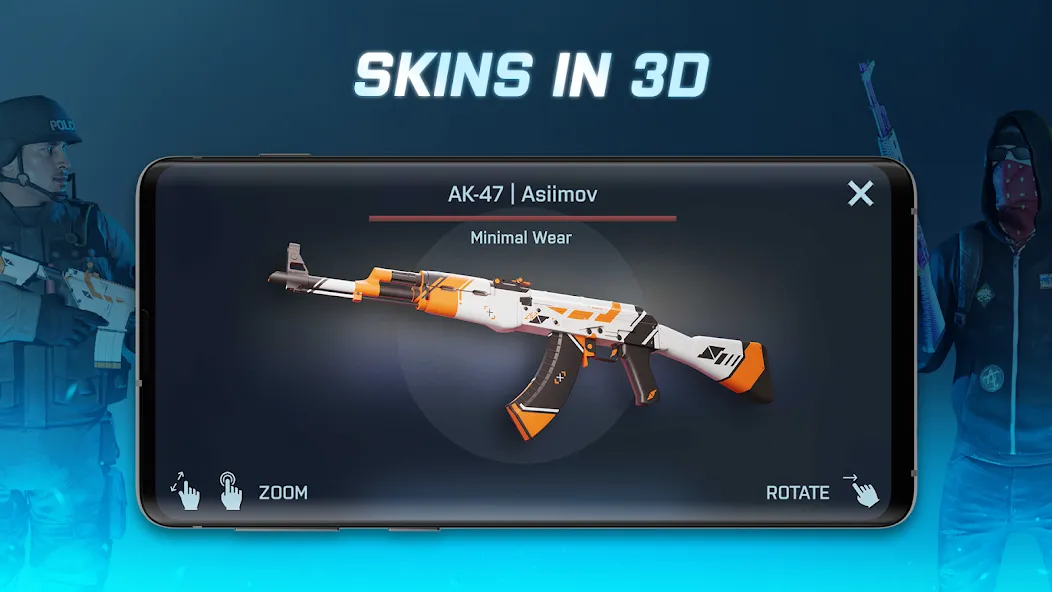 Case Opener - skins simulator — скриншот 1 Case Opener - skins simulator — скриншот 1