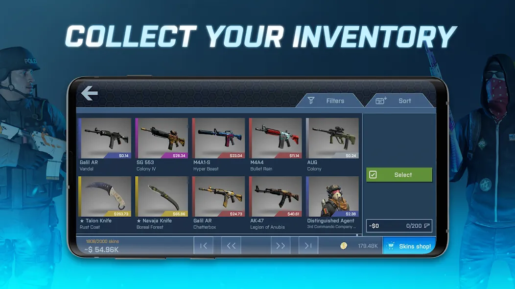 Case Opener - skins simulator — скриншот 4 Case Opener - skins simulator — скриншот 4