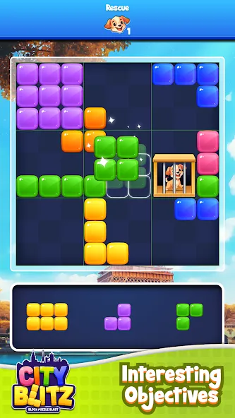 City Blitz-Block Puzzle Blast — скриншот 3 City Blitz-Block Puzzle Blast — скриншот 3