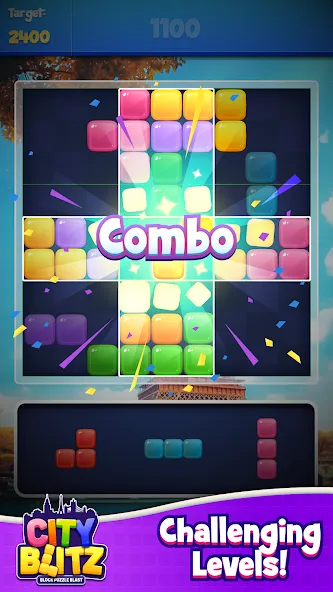 City Blitz-Block Puzzle Blast — скриншот 4 City Blitz-Block Puzzle Blast — скриншот 4