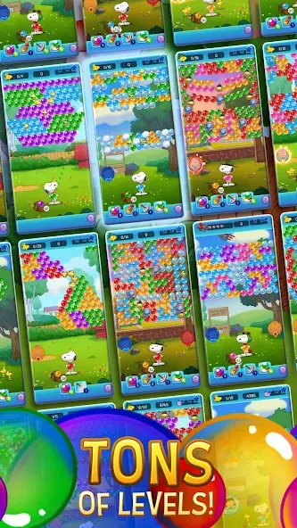 Bubble Shooter - Snoopy POP! — скриншот 3 Bubble Shooter - Snoopy POP! — скриншот 3