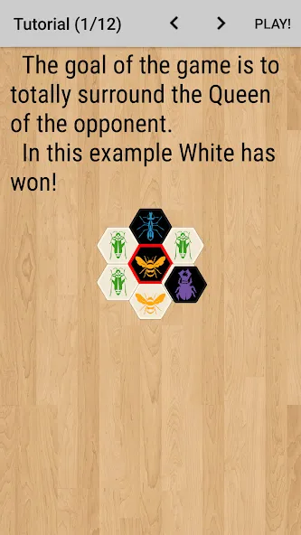 Hive with AI (board game) — скриншот 3