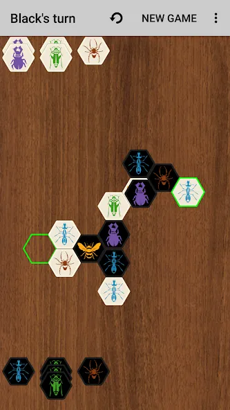 Hive with AI (board game) — скриншот 4