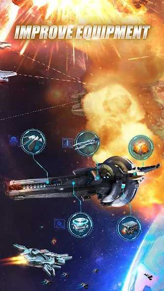 Galaxy Battleship — скриншот 3
