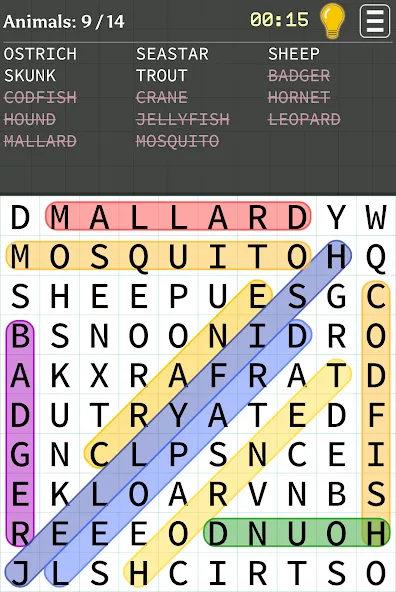Word Search — скриншот 1 Word Search — скриншот 1