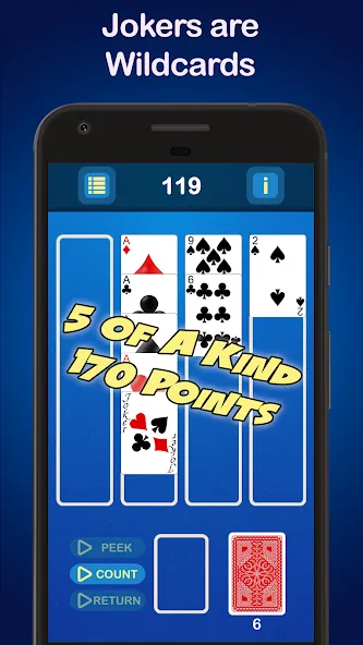 Puzzle Poker Joker's Wild — скриншот 3