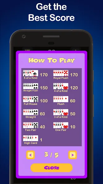 Puzzle Poker Joker's Wild — скриншот 5
