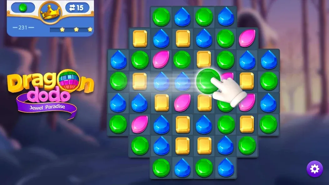 Dragondodo - Jewel Blast — скриншот 5