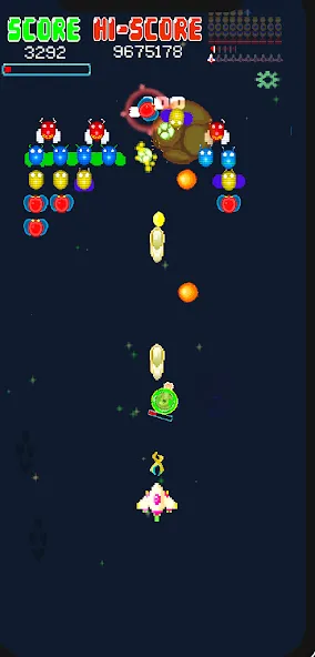 Galaxiga Retro Arcade Action — скриншот 3 Galaxiga Retro Arcade Action — скриншот 3