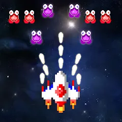 Galaxiga Retro Arcade Action - Взлом Много денег и кристаллов