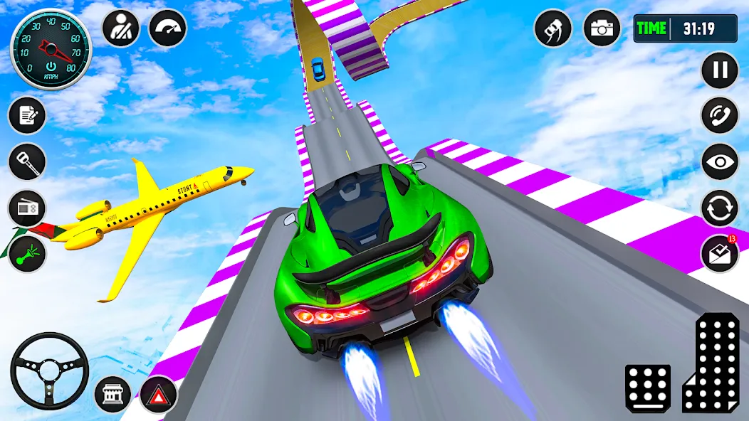 Ramp Car Stunt Racing Game — скриншот 3