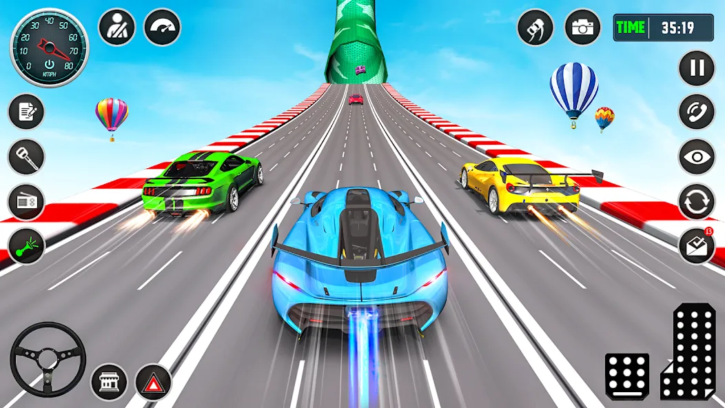 Ramp Car Stunt Racing Game — скриншот 5