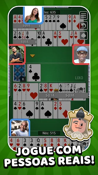 Buraco Jogatina: Card Games — скриншот 1 Buraco Jogatina: Card Games — скриншот 1