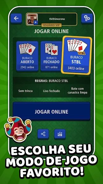 Buraco Jogatina: Card Games — скриншот 3 Buraco Jogatina: Card Games — скриншот 3