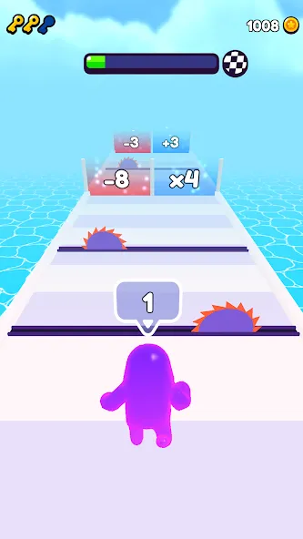 Join Blob Clash 3D: Mob Runner — скриншот 1