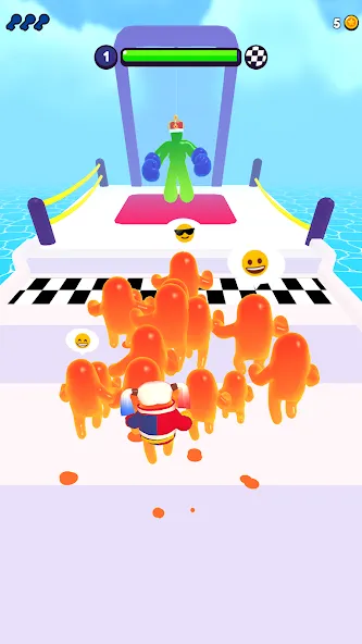 Join Blob Clash 3D: Mob Runner — скриншот 5