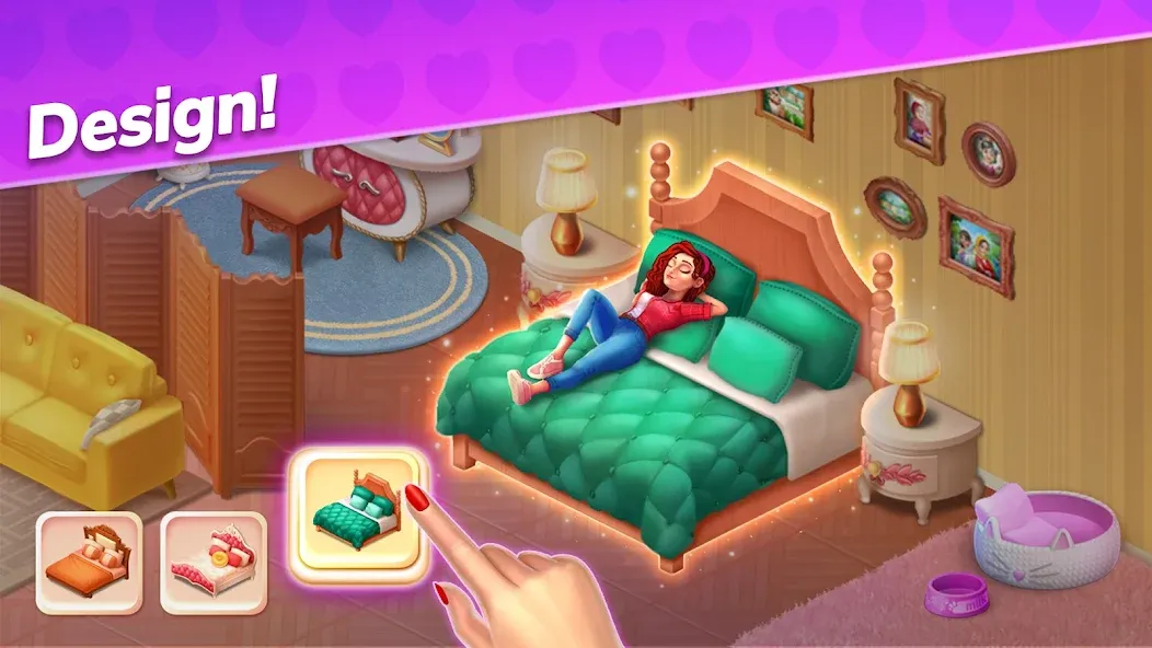 Emma's Mansion: Design & Match — скриншот 4 Emma's Mansion: Design & Match — скриншот 4