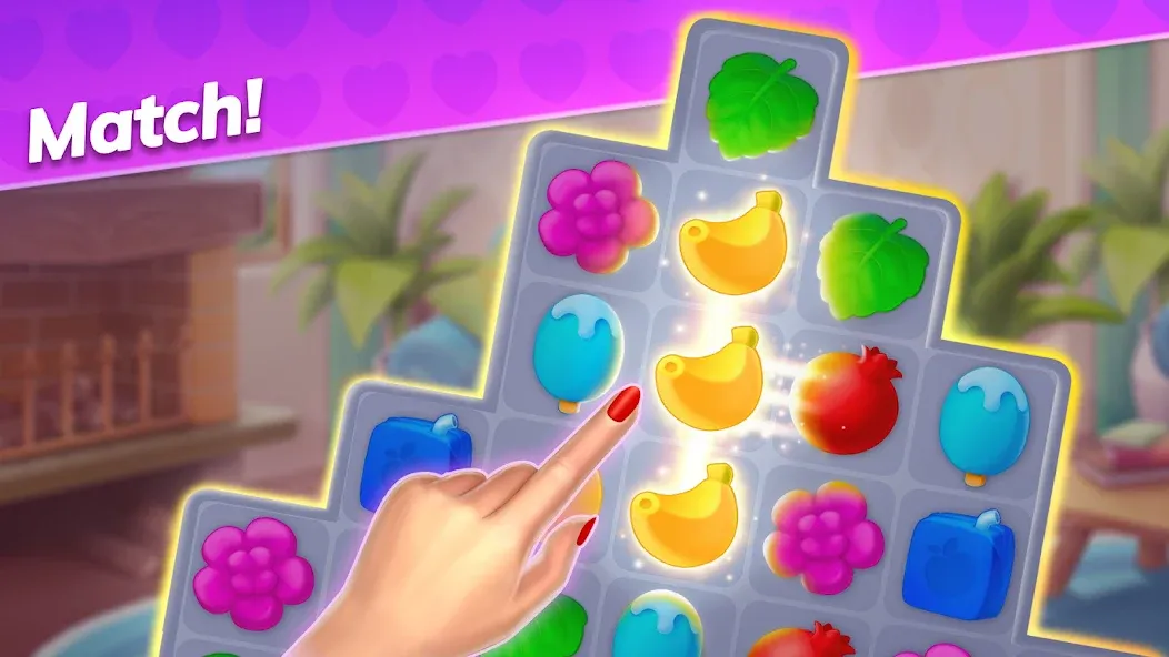 Emma's Mansion: Design & Match — скриншот 5