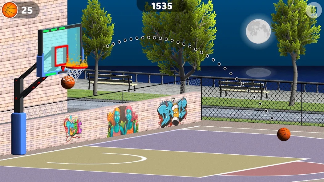 Basketball: Shooting Hoops — скриншот 1