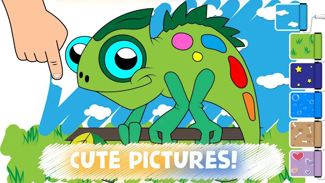 Easy coloring pages for kids — скриншот 4 Easy coloring pages for kids — скриншот 4