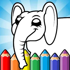 Скачать Easy coloring pages for kids на телефон — Всё открыто