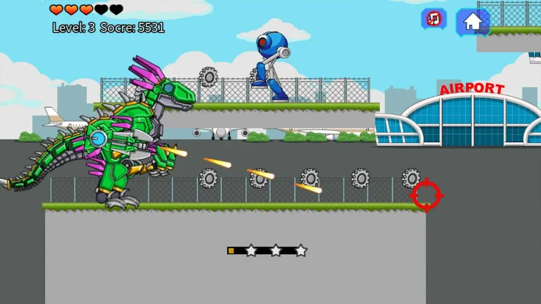 Velociraptor Rex Dino Robot — скриншот 2