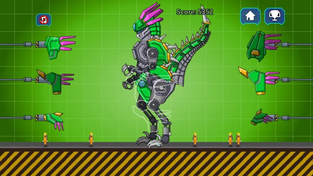Velociraptor Rex Dino Robot — скриншот 3