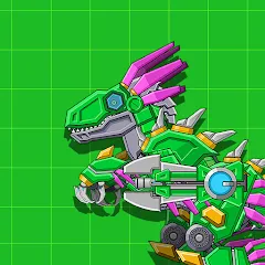 Скачать Velociraptor Rex Dino Robot — MOD Много денег