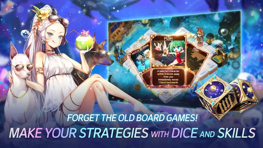 Game of Dice: Board&Card&Anime — скриншот 3 Game of Dice: Board&Card&Anime — скриншот 3