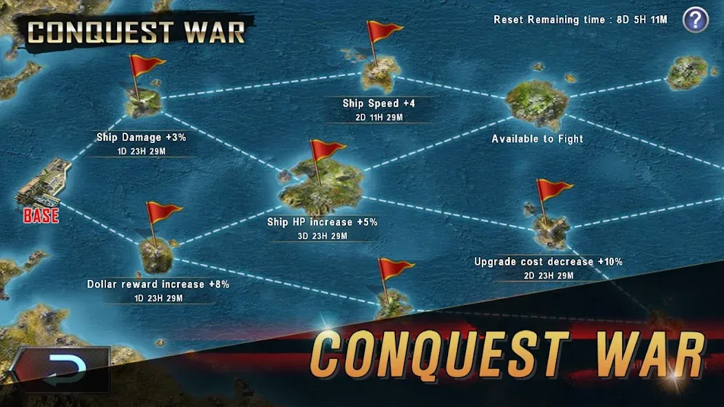 WARSHIP BATTLE:3D World War II — скриншот 4 WARSHIP BATTLE:3D World War II — скриншот 4