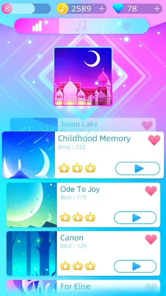 Piano Music Go-EDM Piano Games — скриншот 5