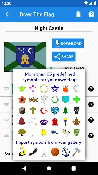 Draw The Flag - Quiz & Maker — скриншот 5