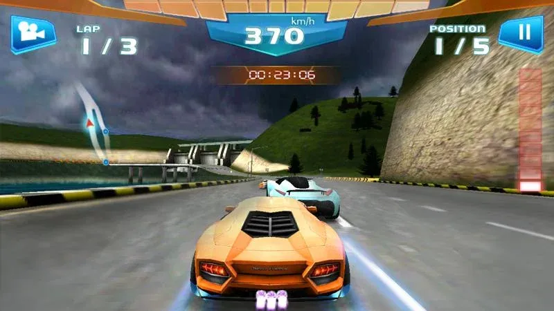 Fast Racing 3D — скриншот 1