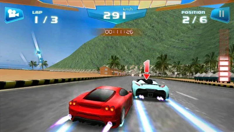 Fast Racing 3D — скриншот 2