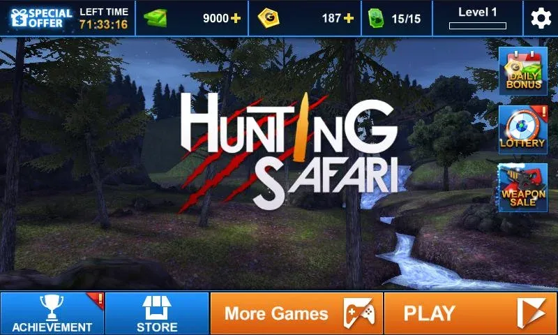 Hunting Safari 3D — скриншот 4