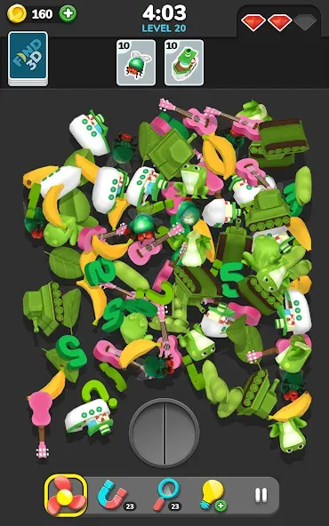Find 3D - Match 3D Items — скриншот 2 Find 3D - Match 3D Items — скриншот 2