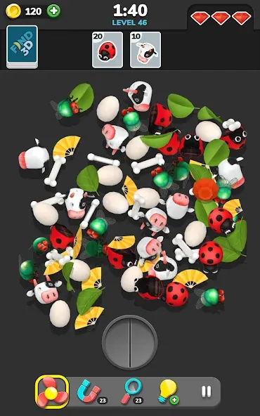 Find 3D - Match 3D Items — скриншот 4 Find 3D - Match 3D Items — скриншот 4