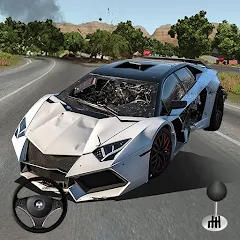 Скачать Mega Car Crash Simulator на Android — Много денег