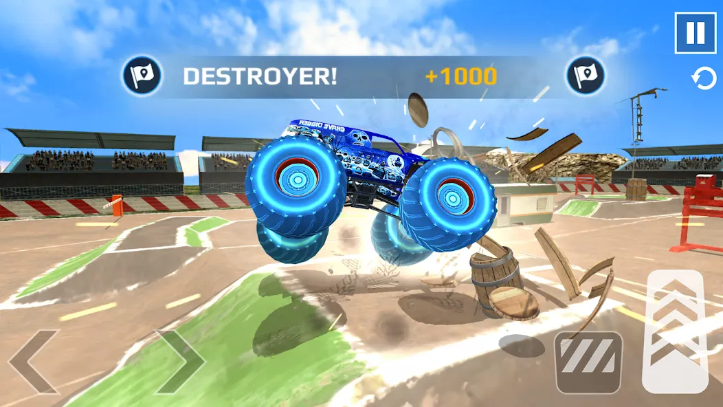 Car Games: Monster Truck Stunt — скриншот 4