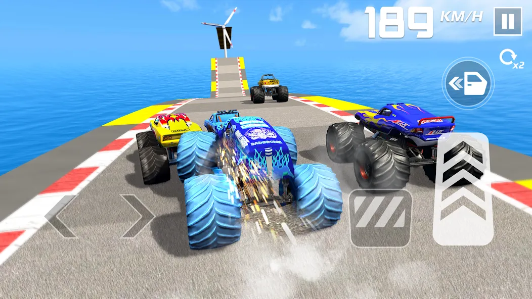 Car Games: Monster Truck Stunt — скриншот 5