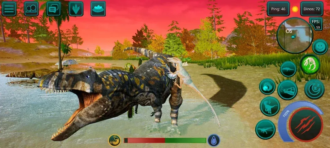 The Cursed Dinosaur Isle: Game — скриншот 1 The Cursed Dinosaur Isle: Game — скриншот 1