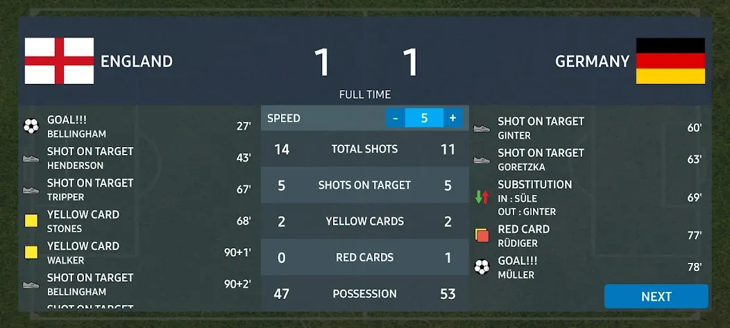 World Football Simulator — скриншот 4