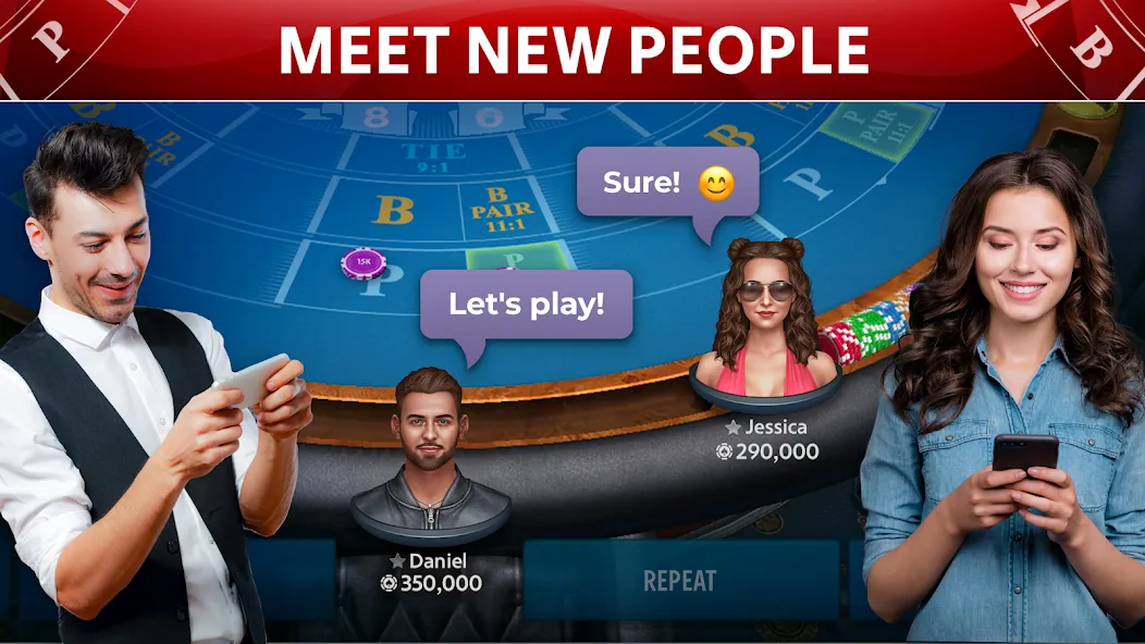 Baccarat Online: Baccarist — скриншот 1