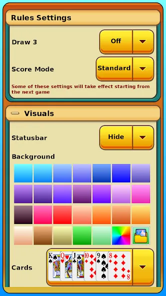 Solitaire — скриншот 5