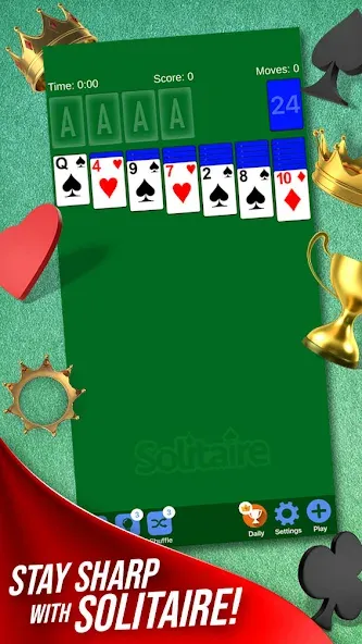 Solitaire + Card Game by Zynga — скриншот 1