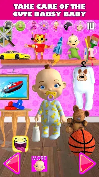 Talking Babsy Baby — скриншот 1